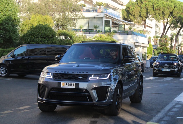 Land Rover Range Rover Sport SVR 2018