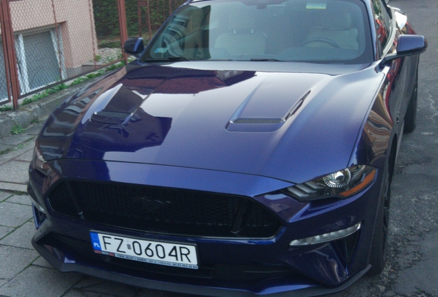 Ford Mustang GT Convertible 2018