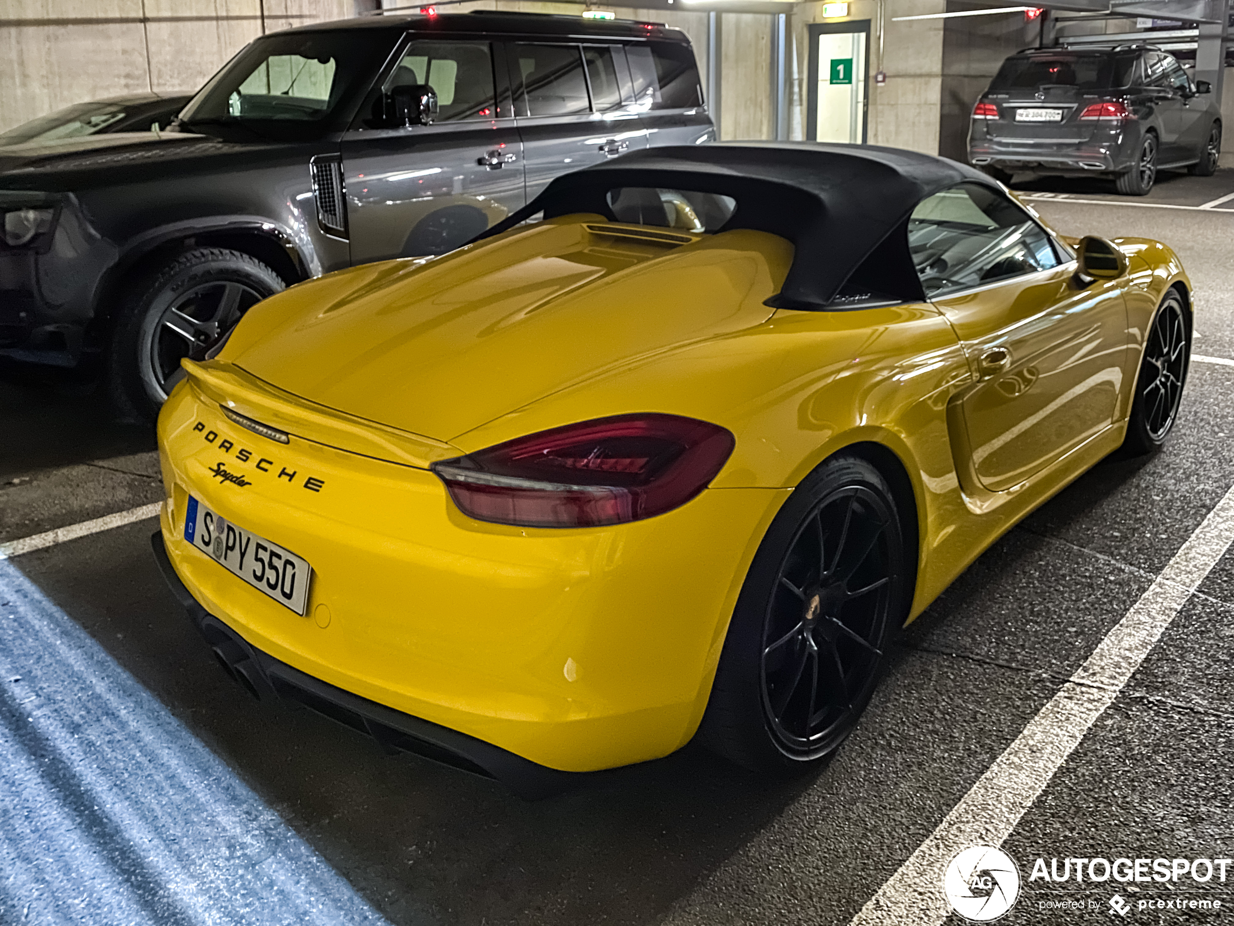 Porsche 981 Boxster Spyder