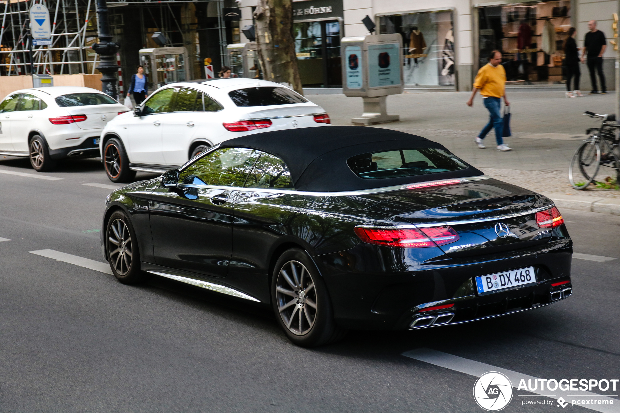 Mercedes-AMG S 63 Convertible A217 2018