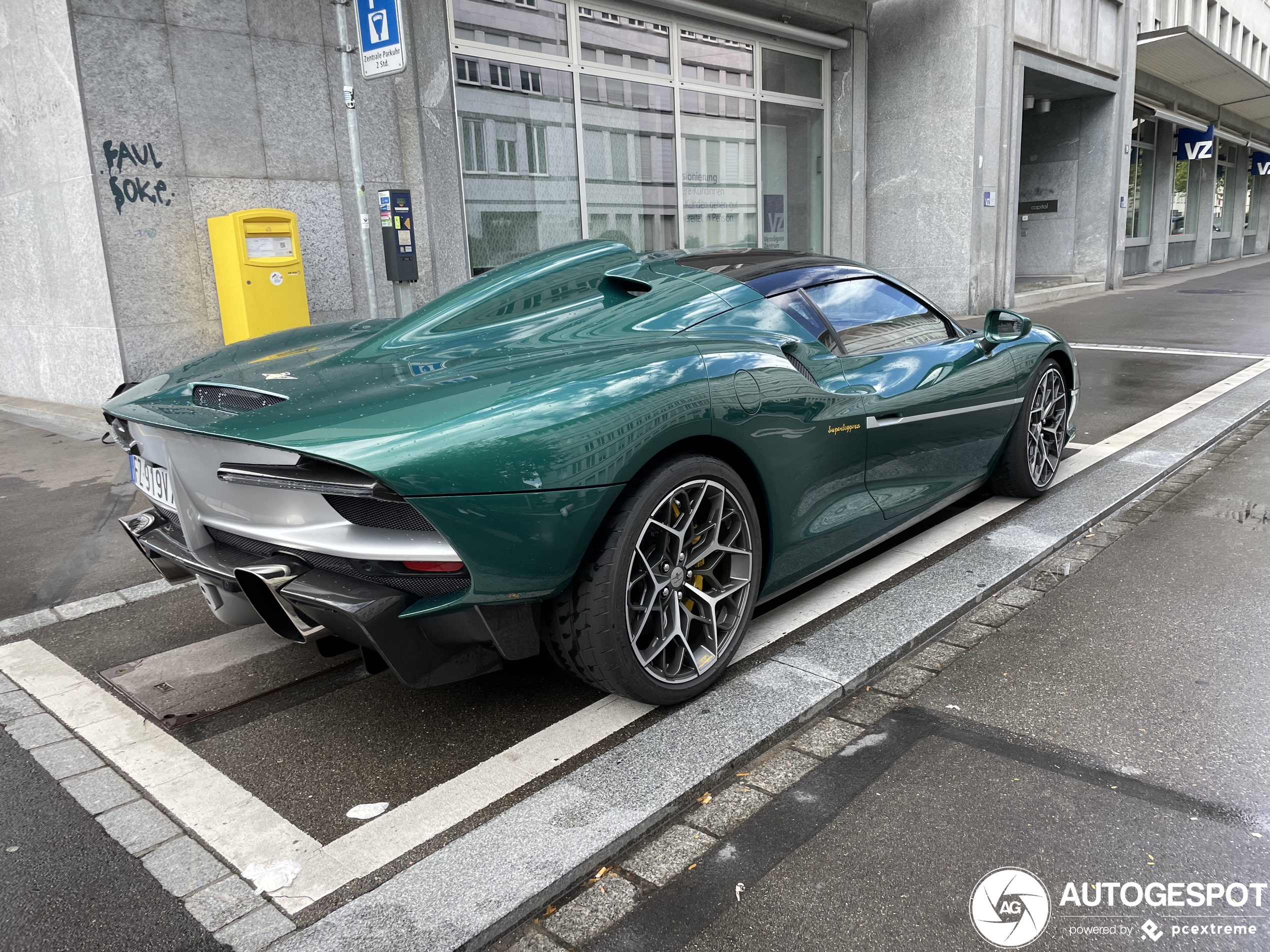 Touring Superleggera Arese RH95 heeft een geheimzinnige donorauto