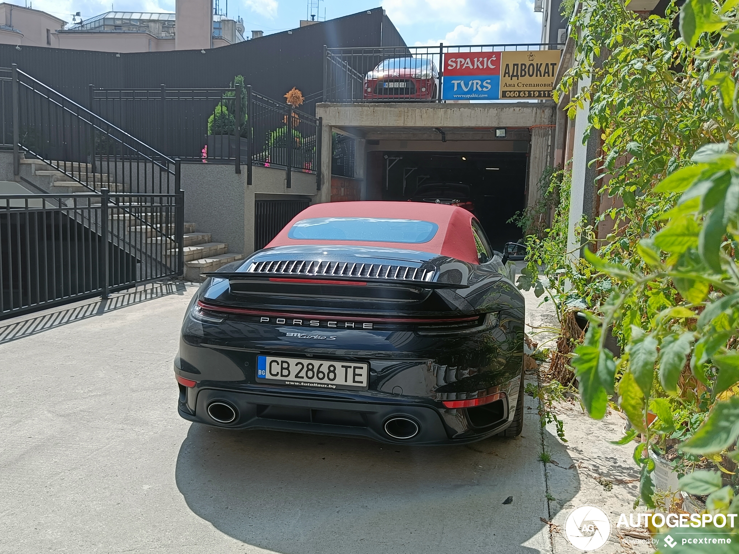 Porsche 992 Turbo S Cabriolet