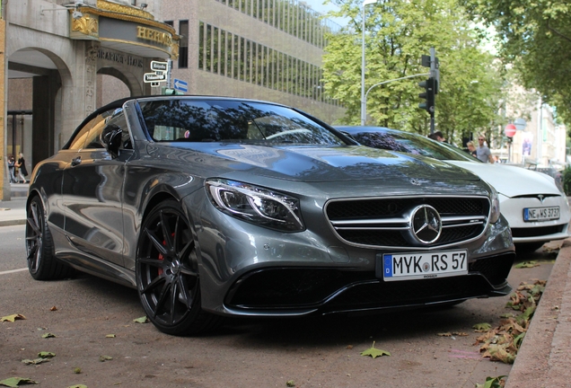 Mercedes-AMG S 63 Convertible A217