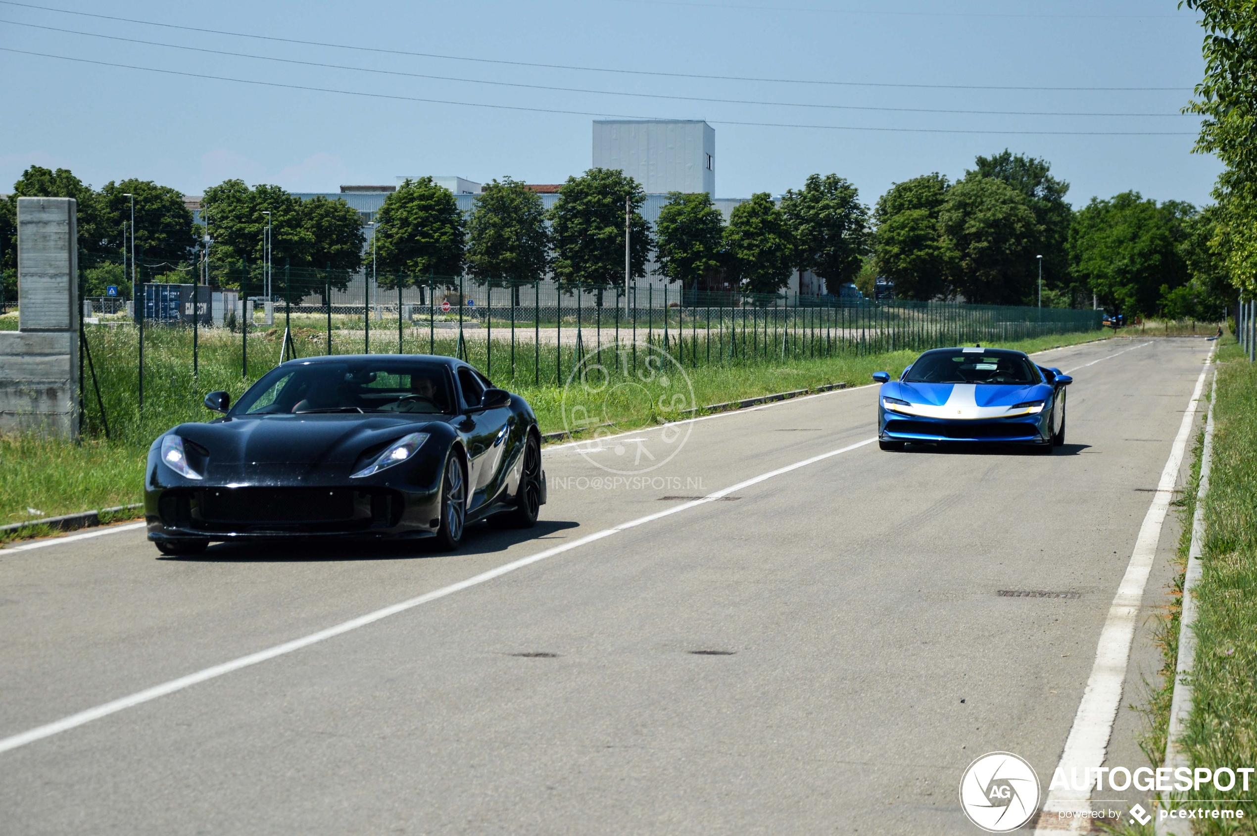 Ferrari 812 Competizione Mule