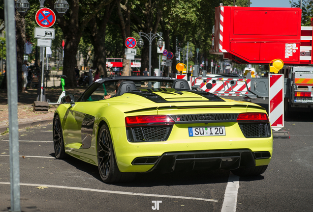 Audi R8 V10 Plus Spyder 2017