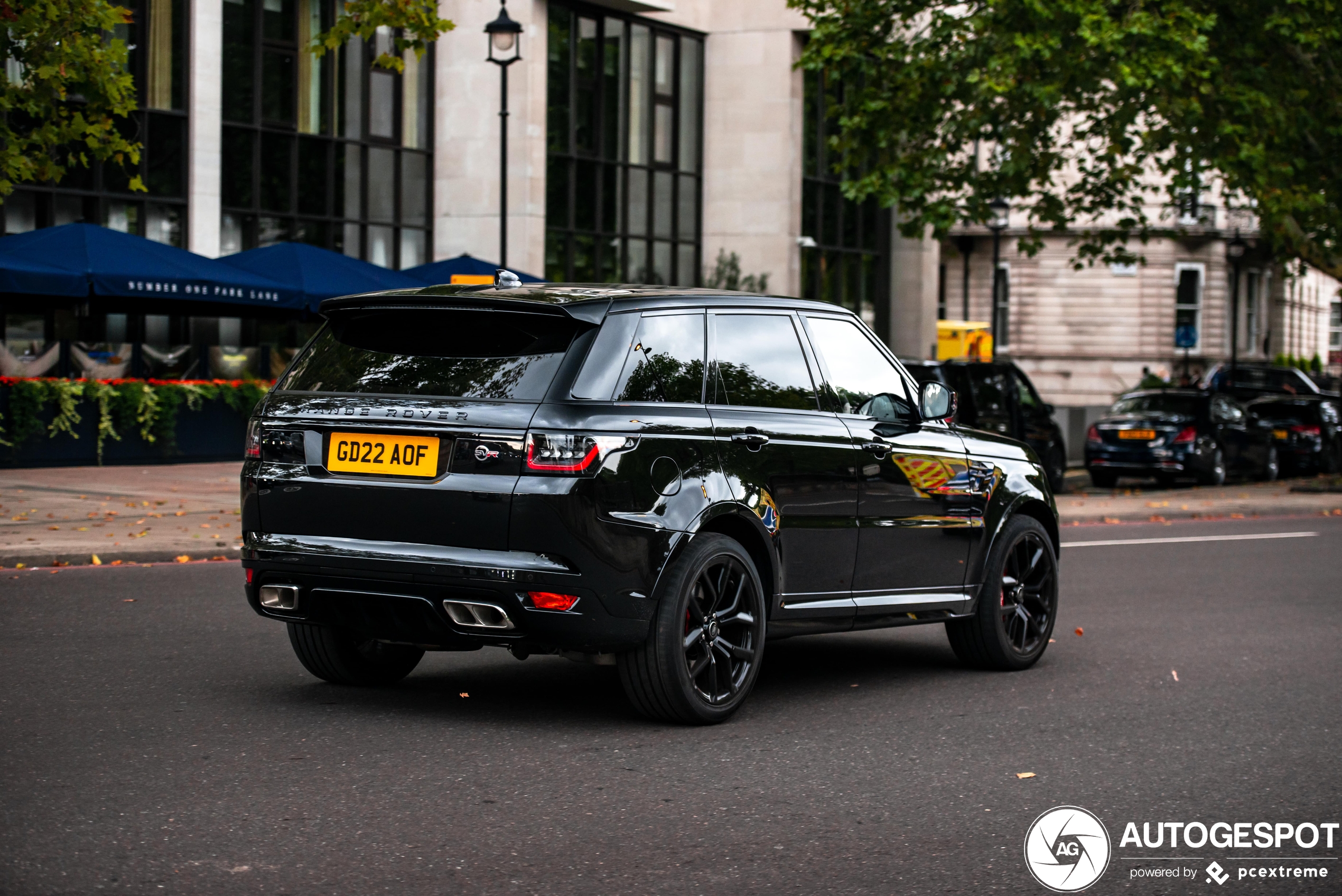 Land Rover Range Rover Sport SVR 2018