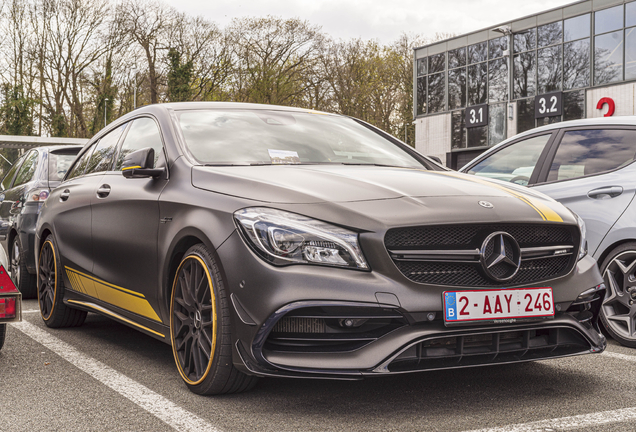 Mercedes-AMG CLA 45 Shooting Brake X117 Yellow Night Edition