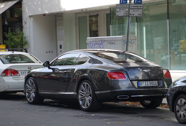 Bentley Continental GT Speed 2012