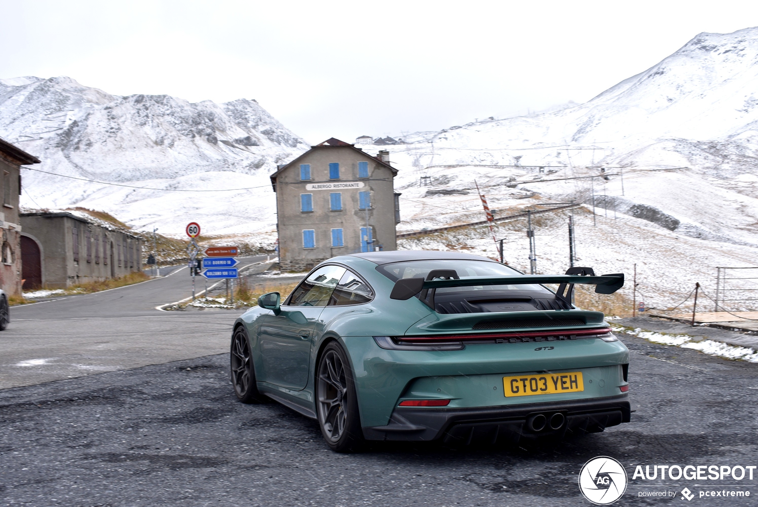 Barre omstandigheden op de Stelvio Pas Deel 1