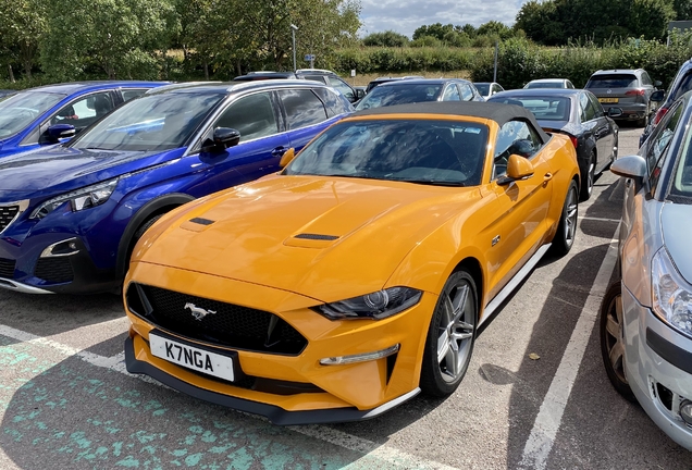 Ford Mustang GT Convertible 2018