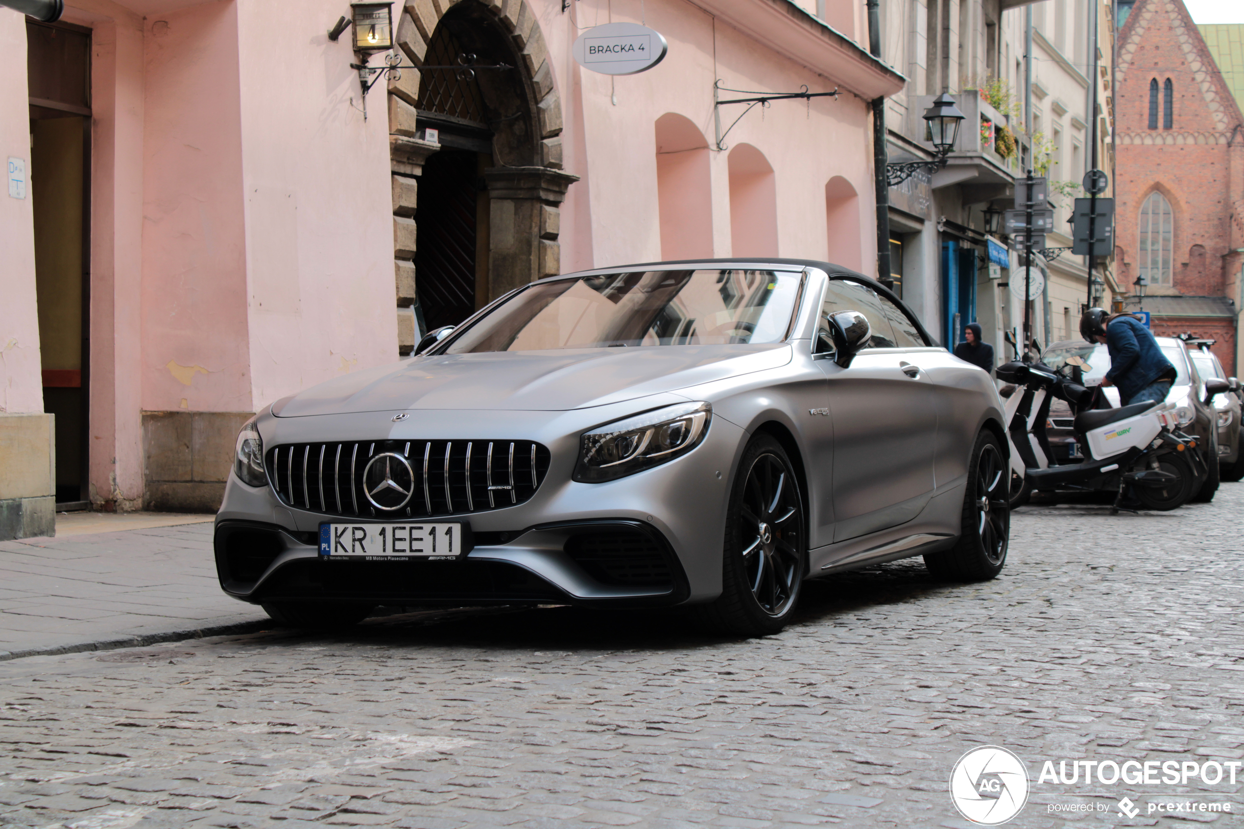 Mercedes-AMG S 63 Convertible A217 2018