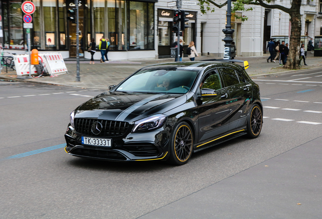 Mercedes-AMG A 45 W176 Yellow Night Edition