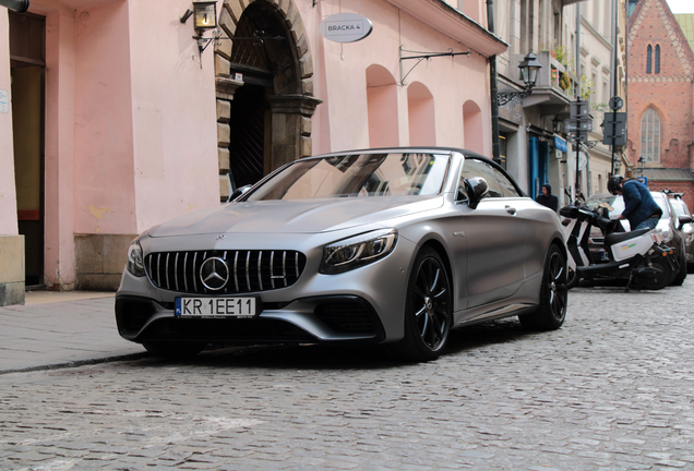 Mercedes-AMG S 63 Convertible A217 2018