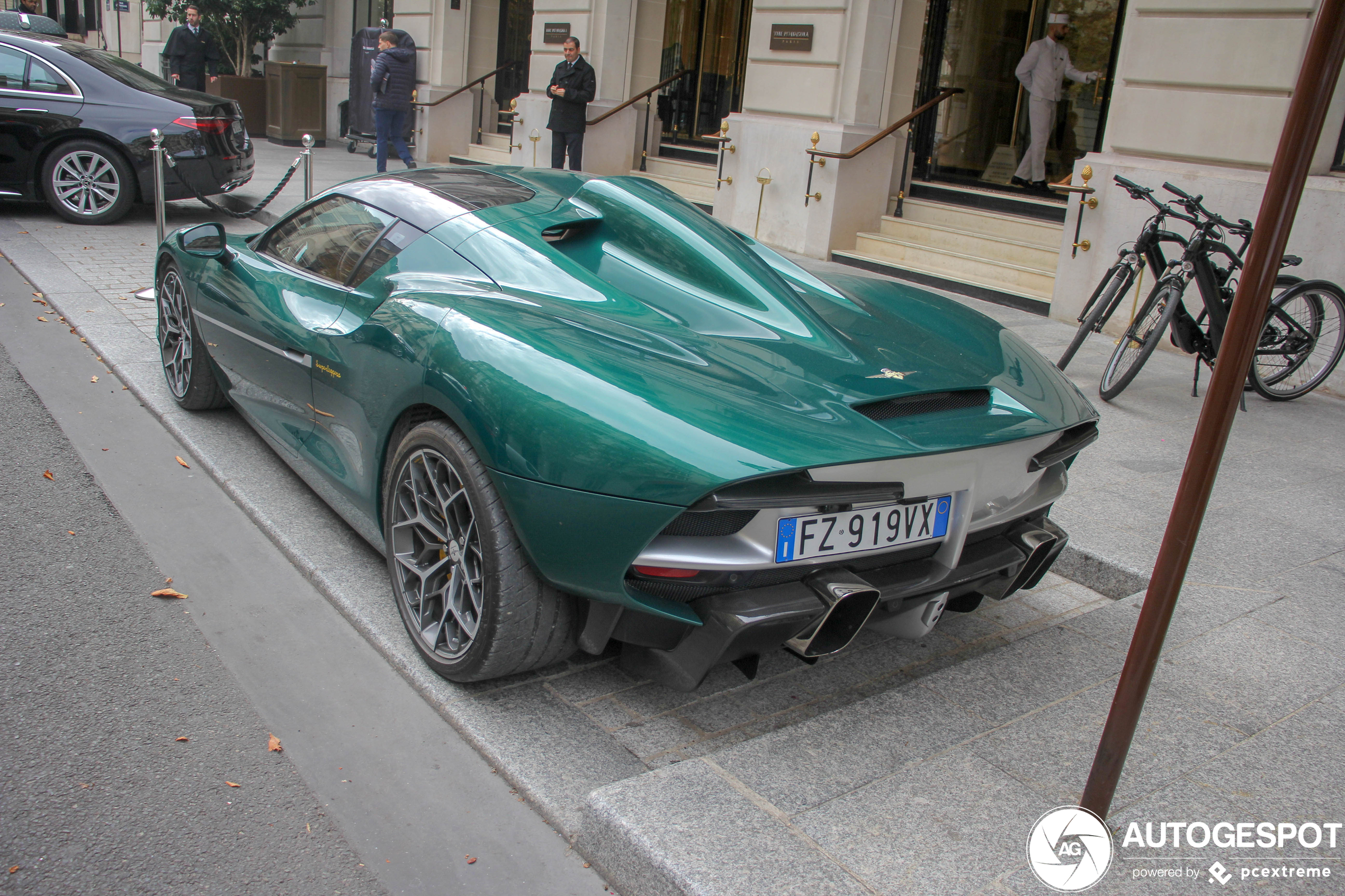 De geheimzinnige auto op basis van een Ferrari