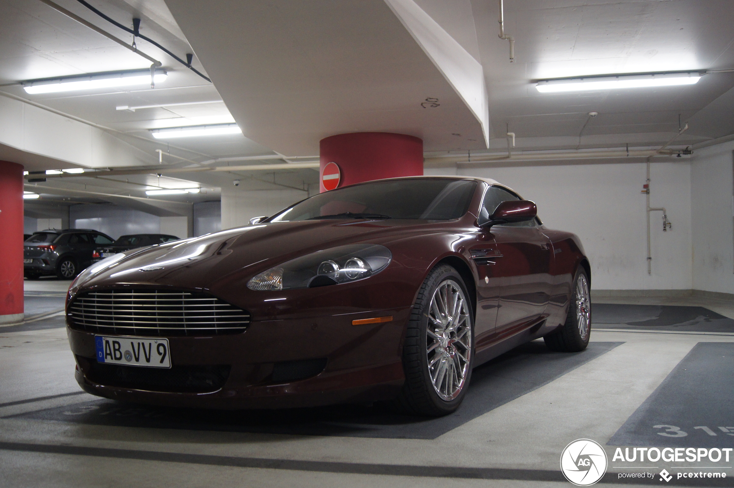Amerikaanse DB9 in Duitsland gespot