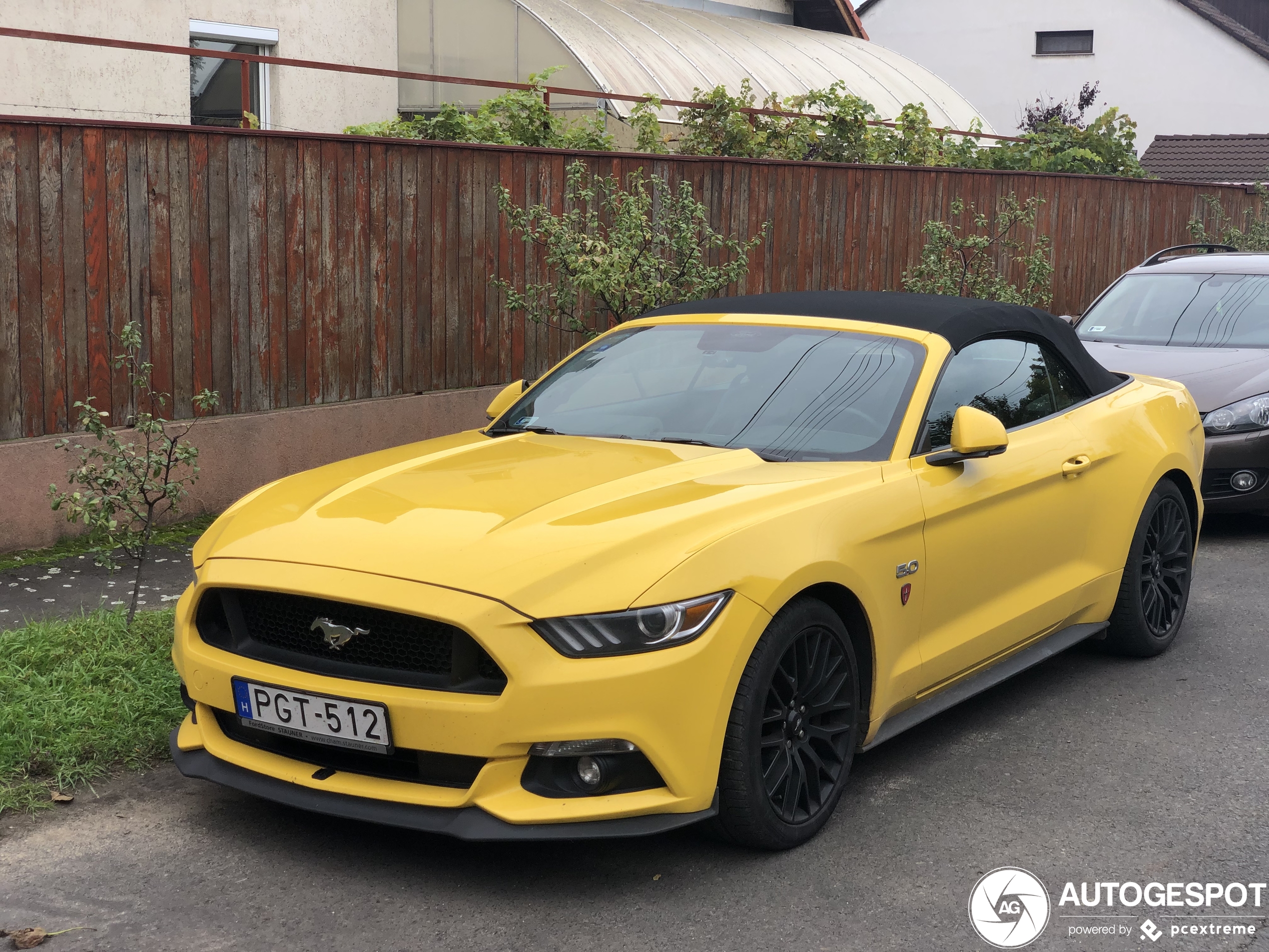 Ford Mustang GT Convertible 2015