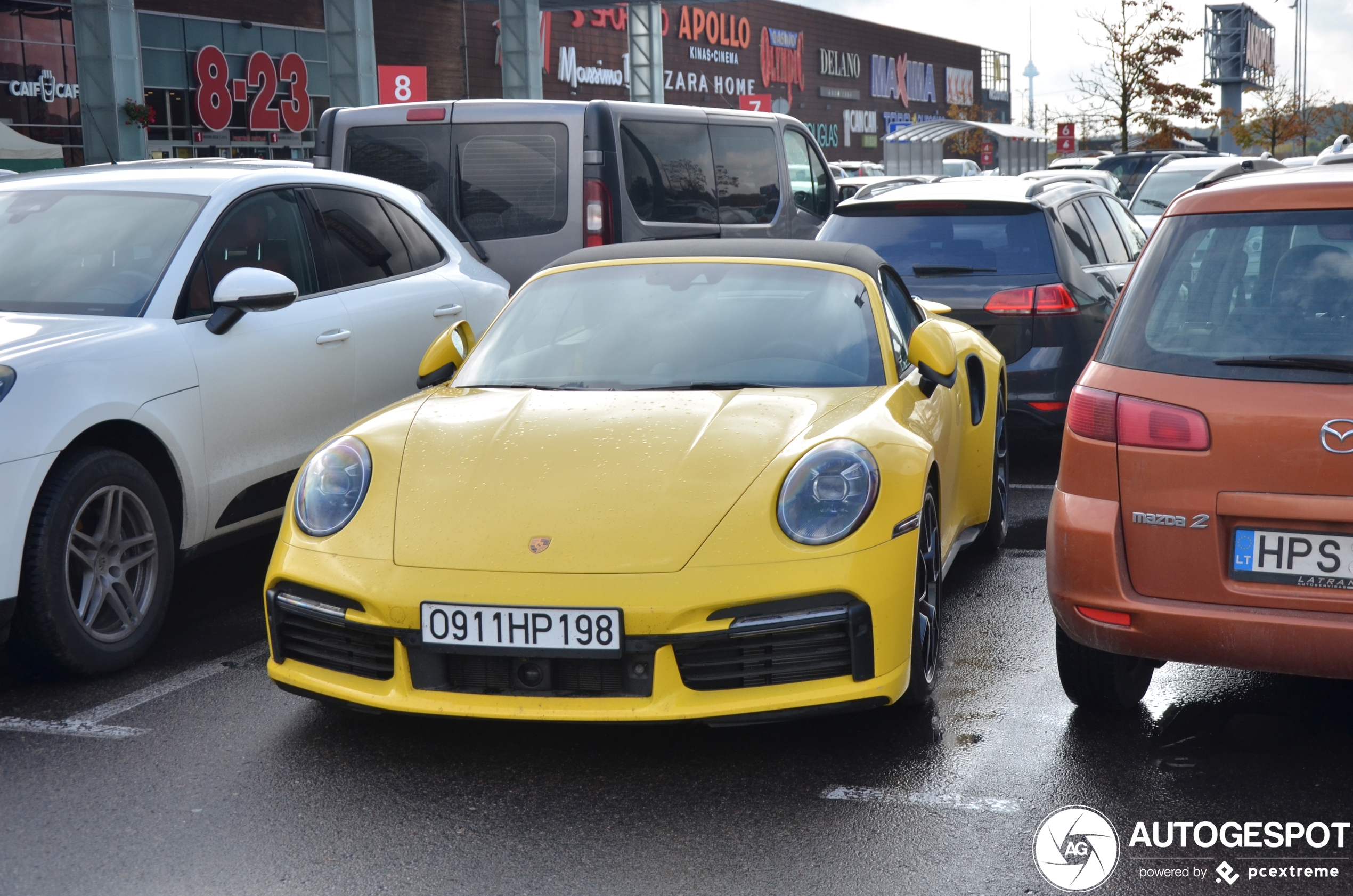 Porsche 992 Turbo S Cabriolet