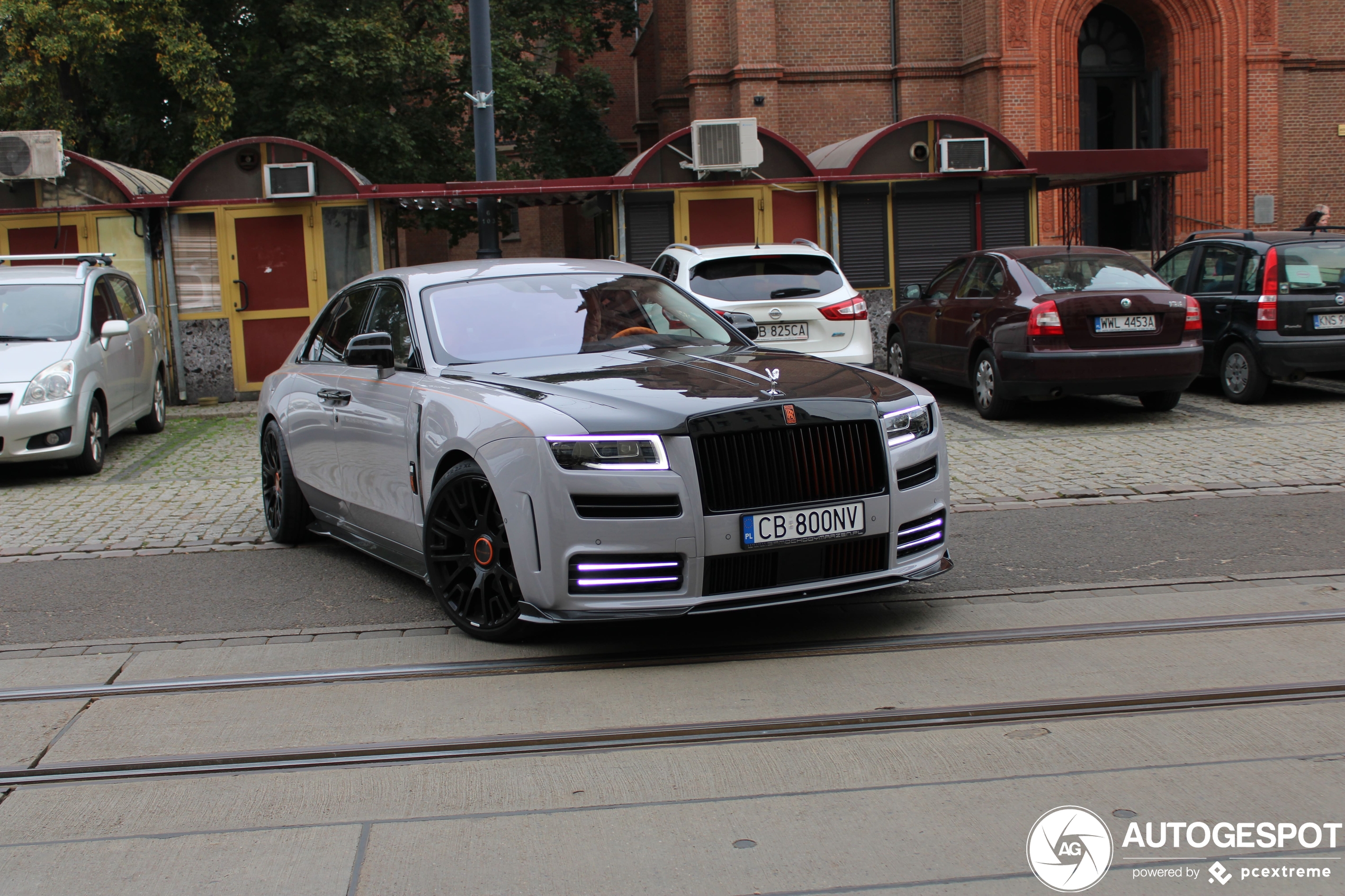 Rolls-Royce Ghost met een Mansory behandeling