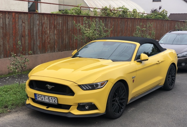 Ford Mustang GT Convertible 2015