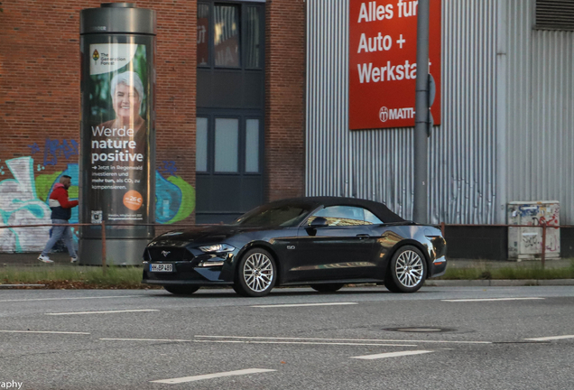 Ford Mustang GT Convertible 2018