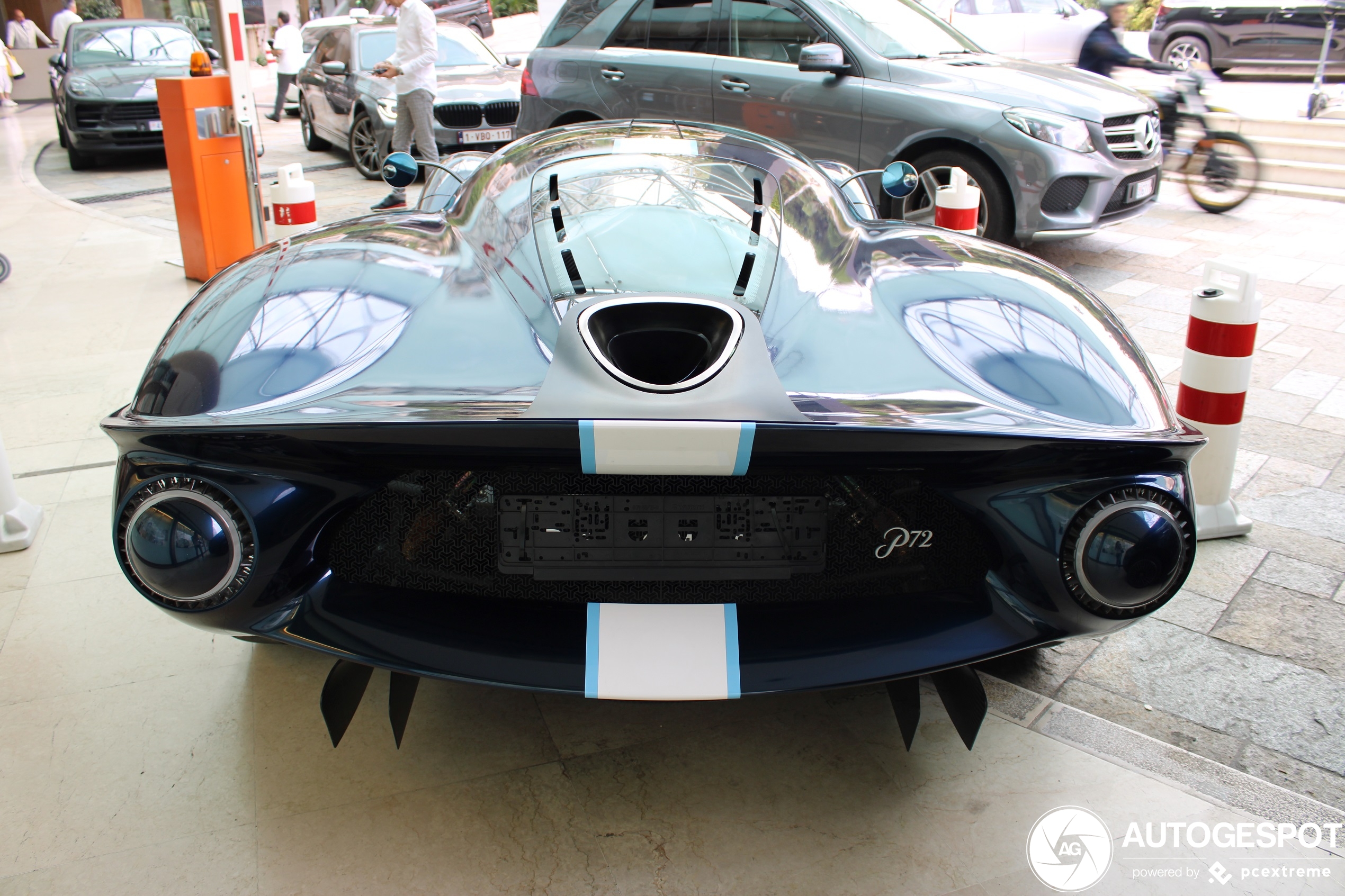 De Tomaso P72 steelt de show in Monaco