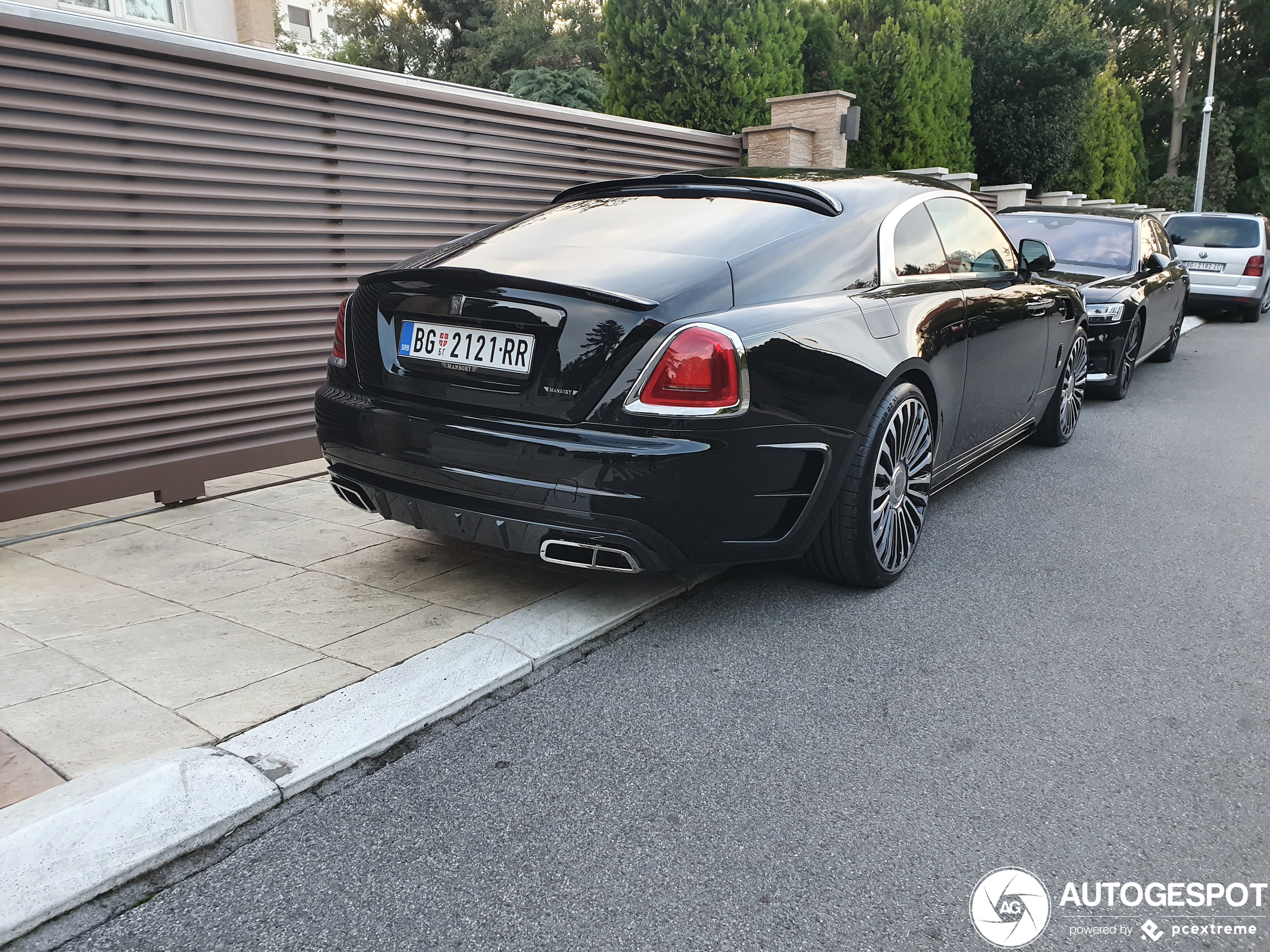 Rolls-Royce Mansory Wraith Black Badge