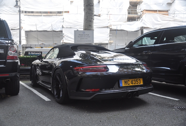 Porsche 991 Speedster