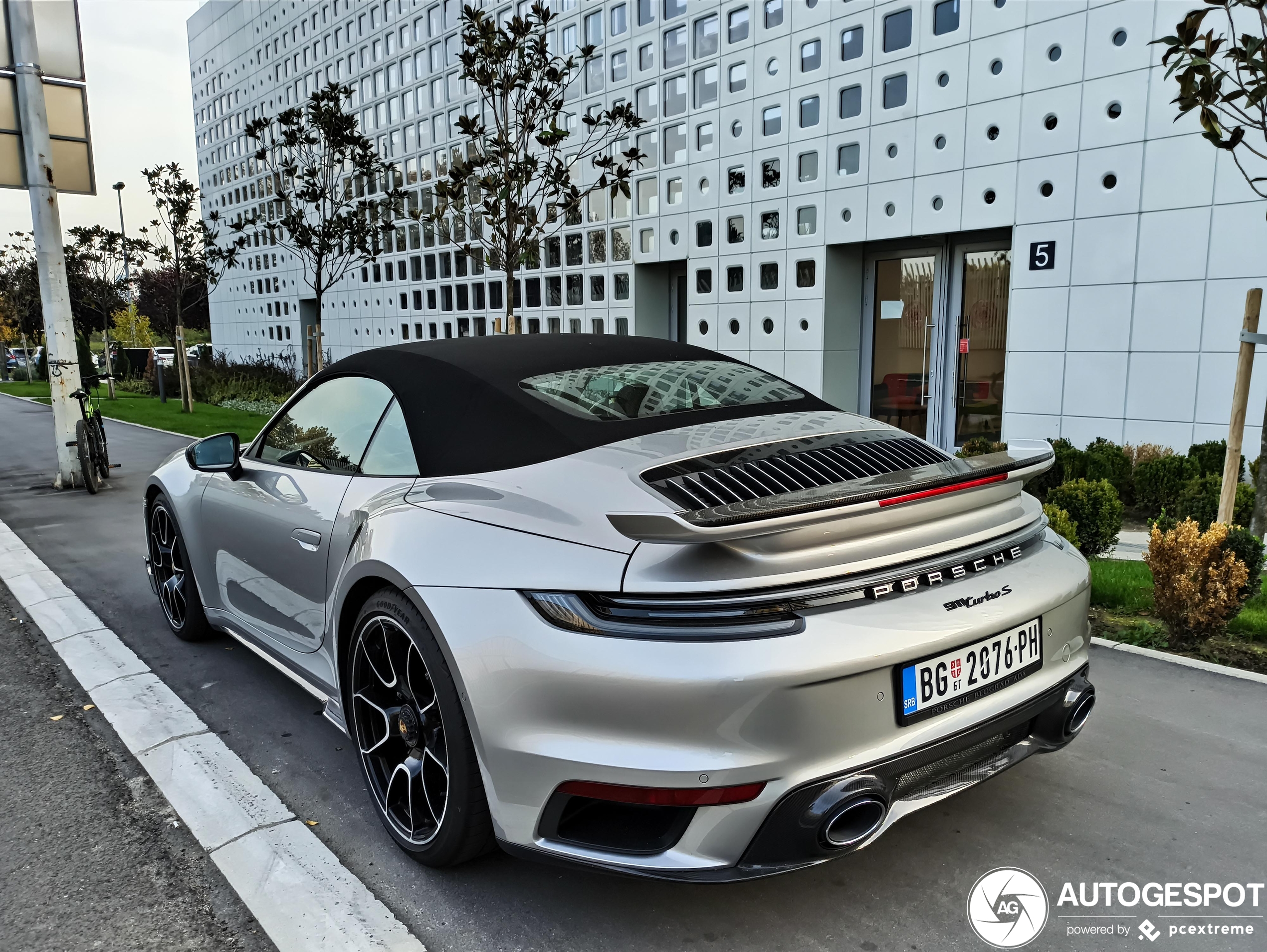 Porsche 992 Turbo S Cabriolet