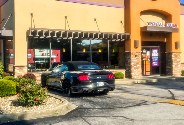 Ford Mustang GT Convertible 2018