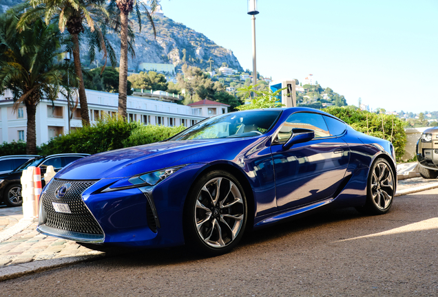 Lexus LC 500h Structural Blue Edition