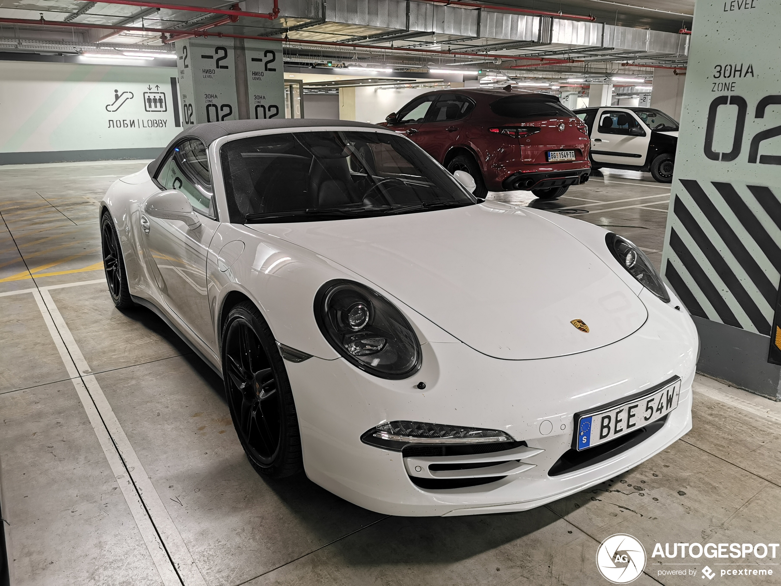 Porsche 991 Carrera 4S Cabriolet MkI