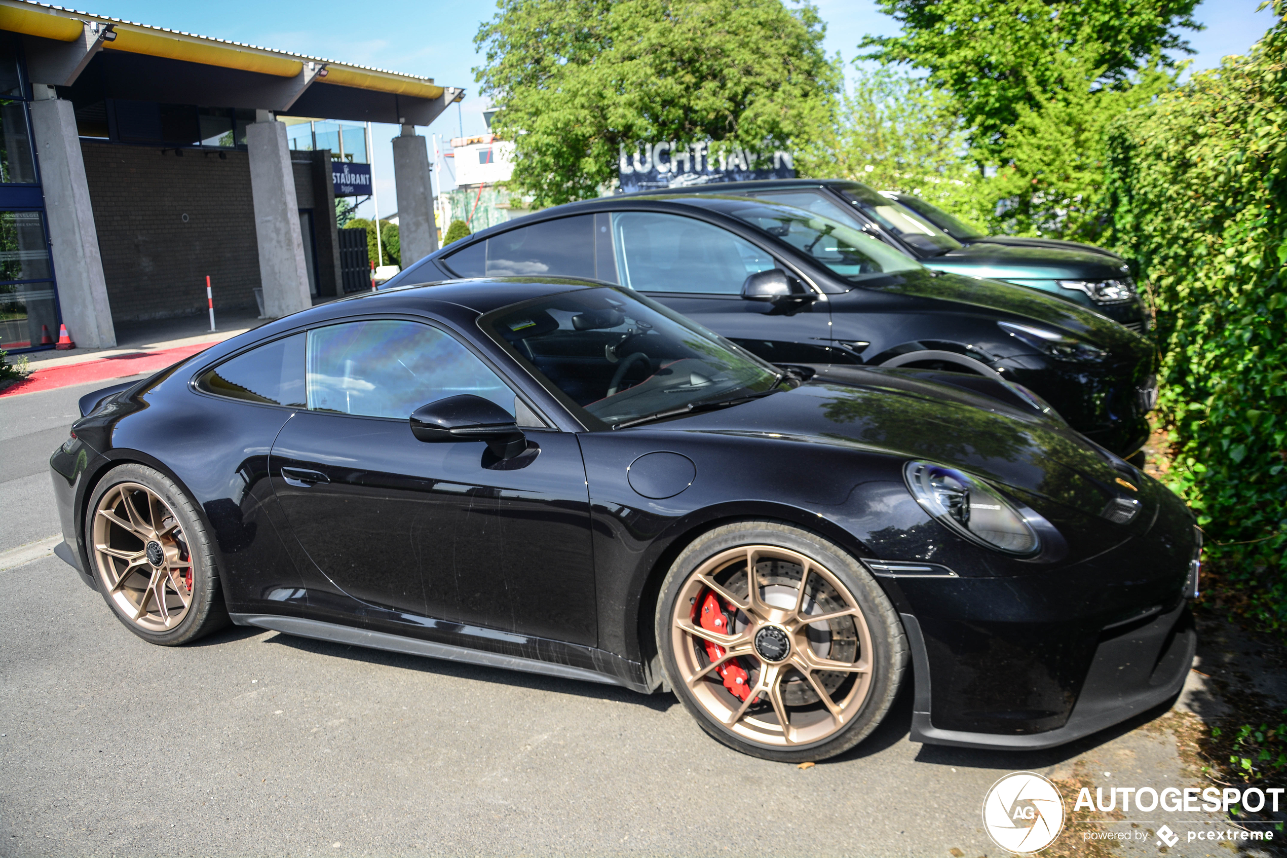 Porsche GT3 zonder spoiler heeft géén Touring Package