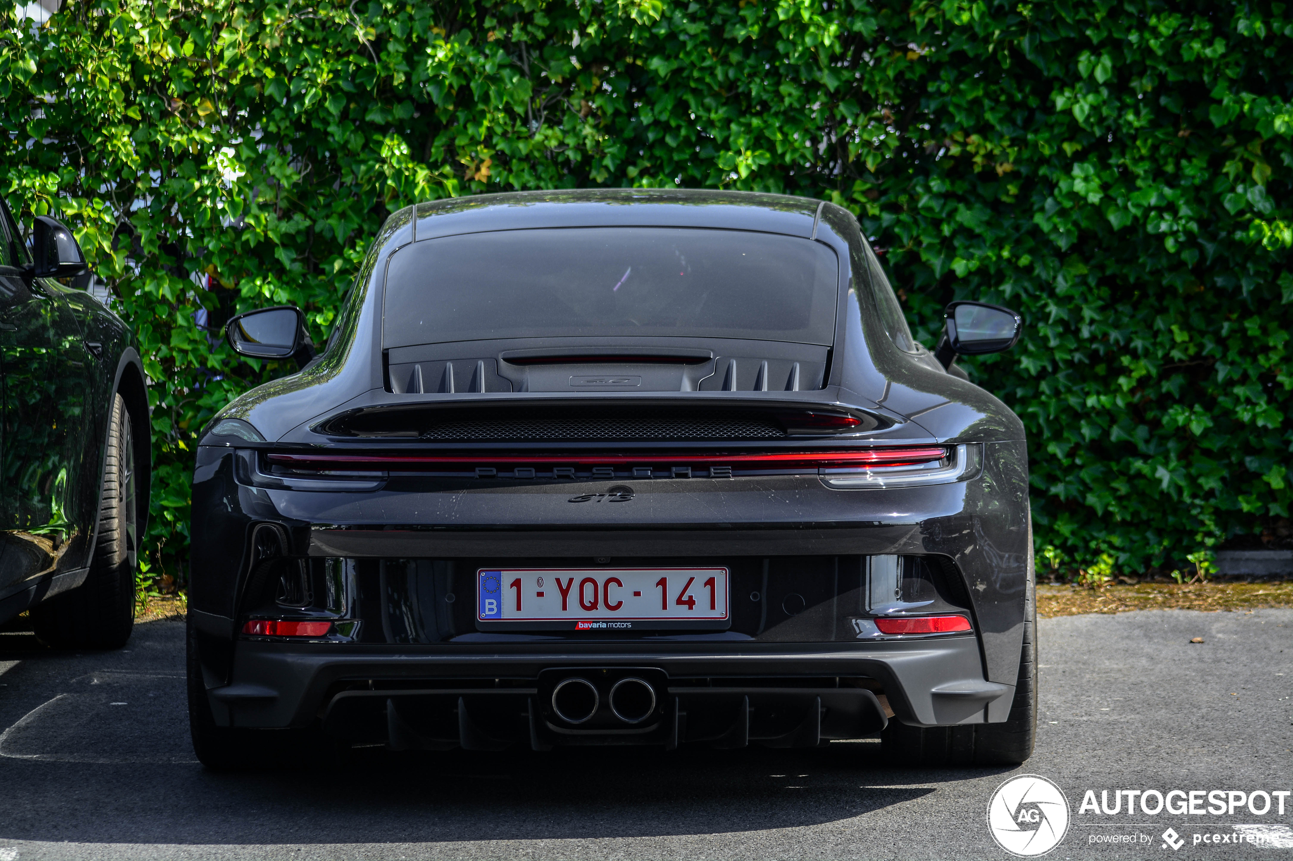 Porsche GT3 zonder spoiler heeft géén Touring Package