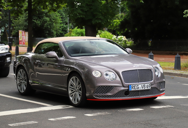 Bentley Continental GTC Speed 2016