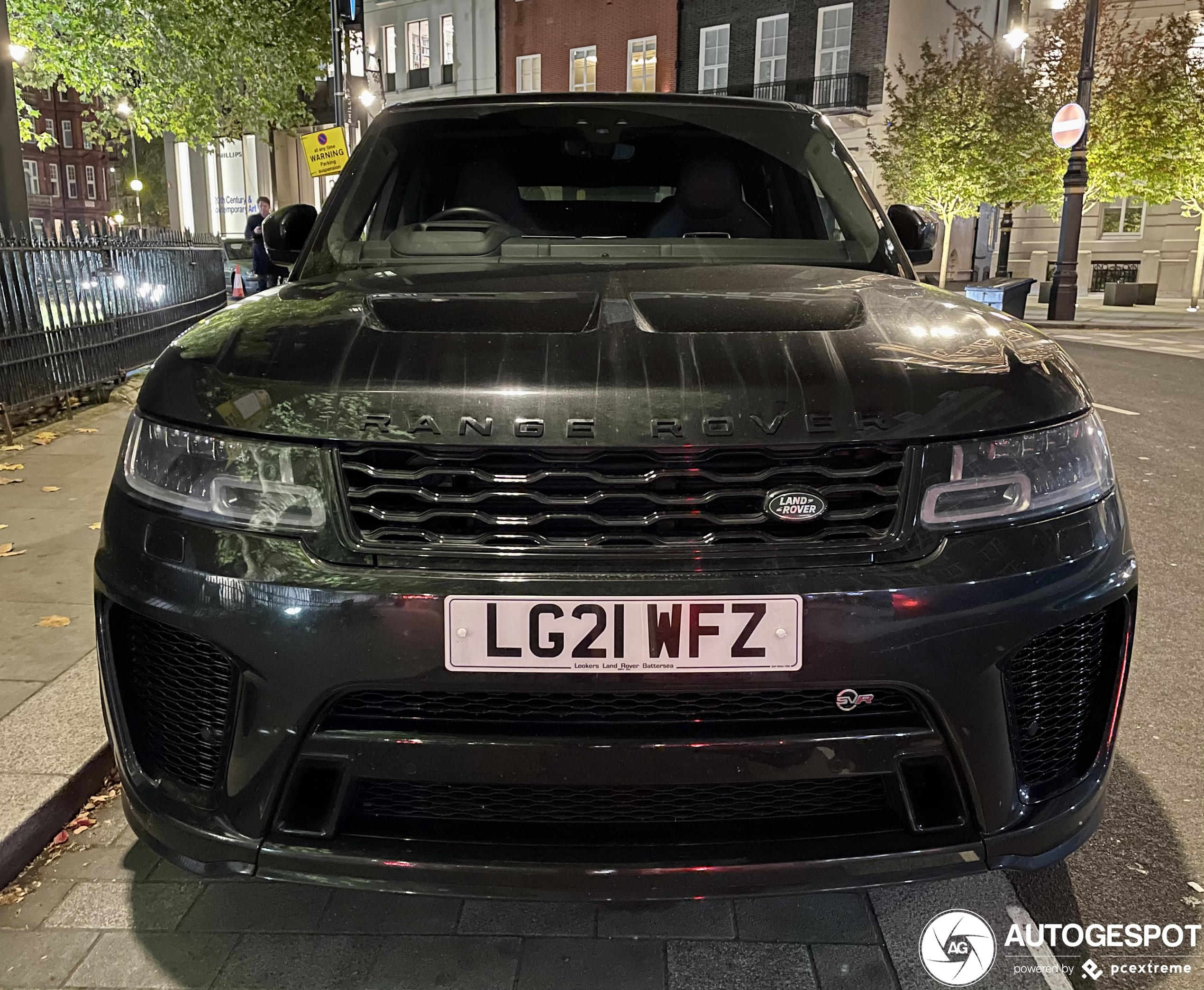 Land Rover Range Rover Sport SVR 2018