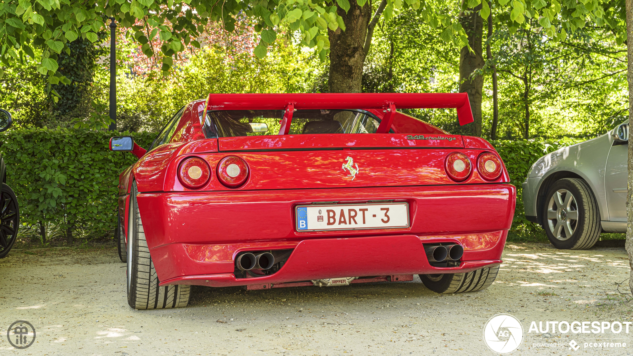 Bart heeft een unieke Ferrari