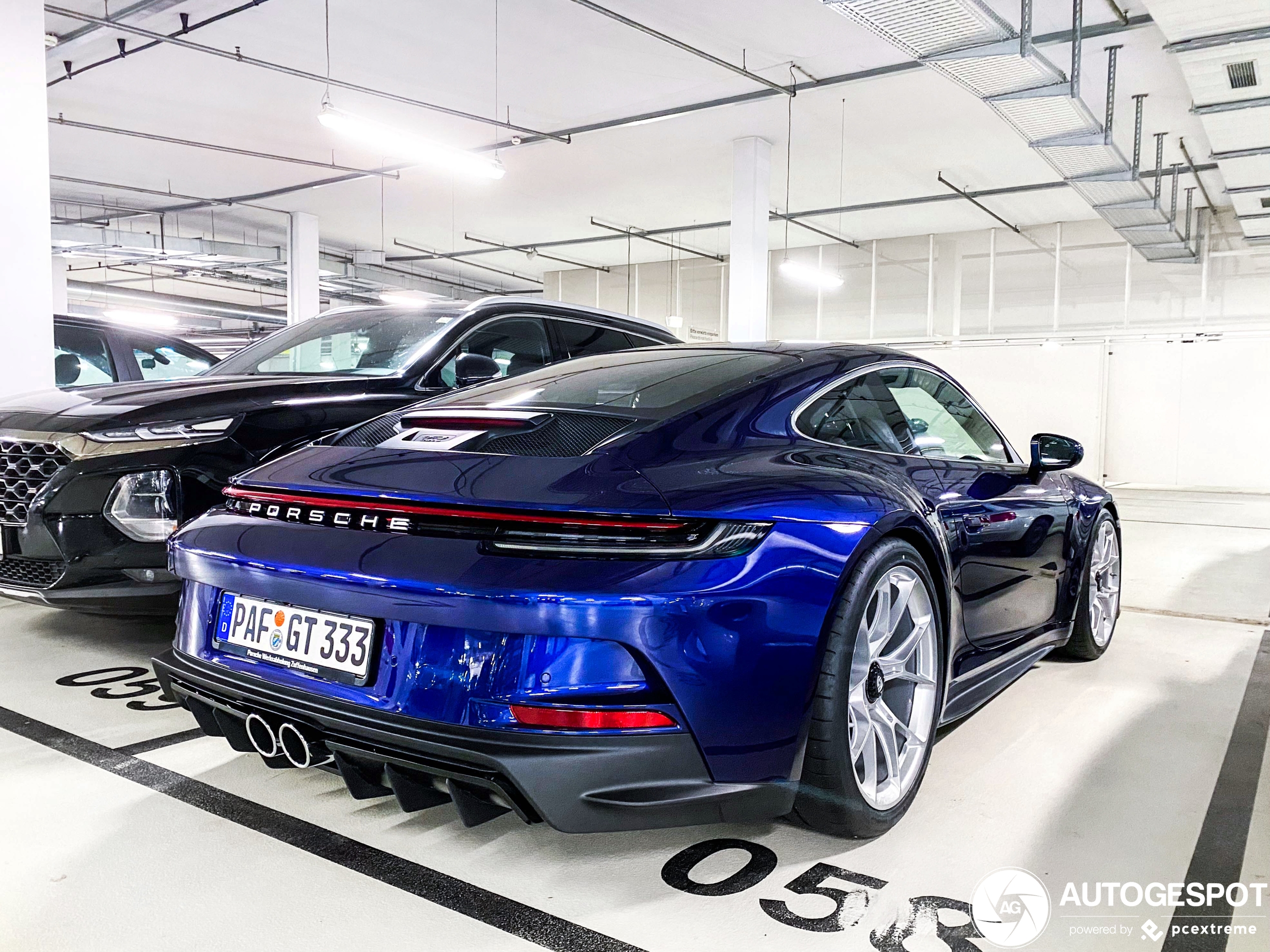 Porsche 992 GT3 in verschillende kleuren