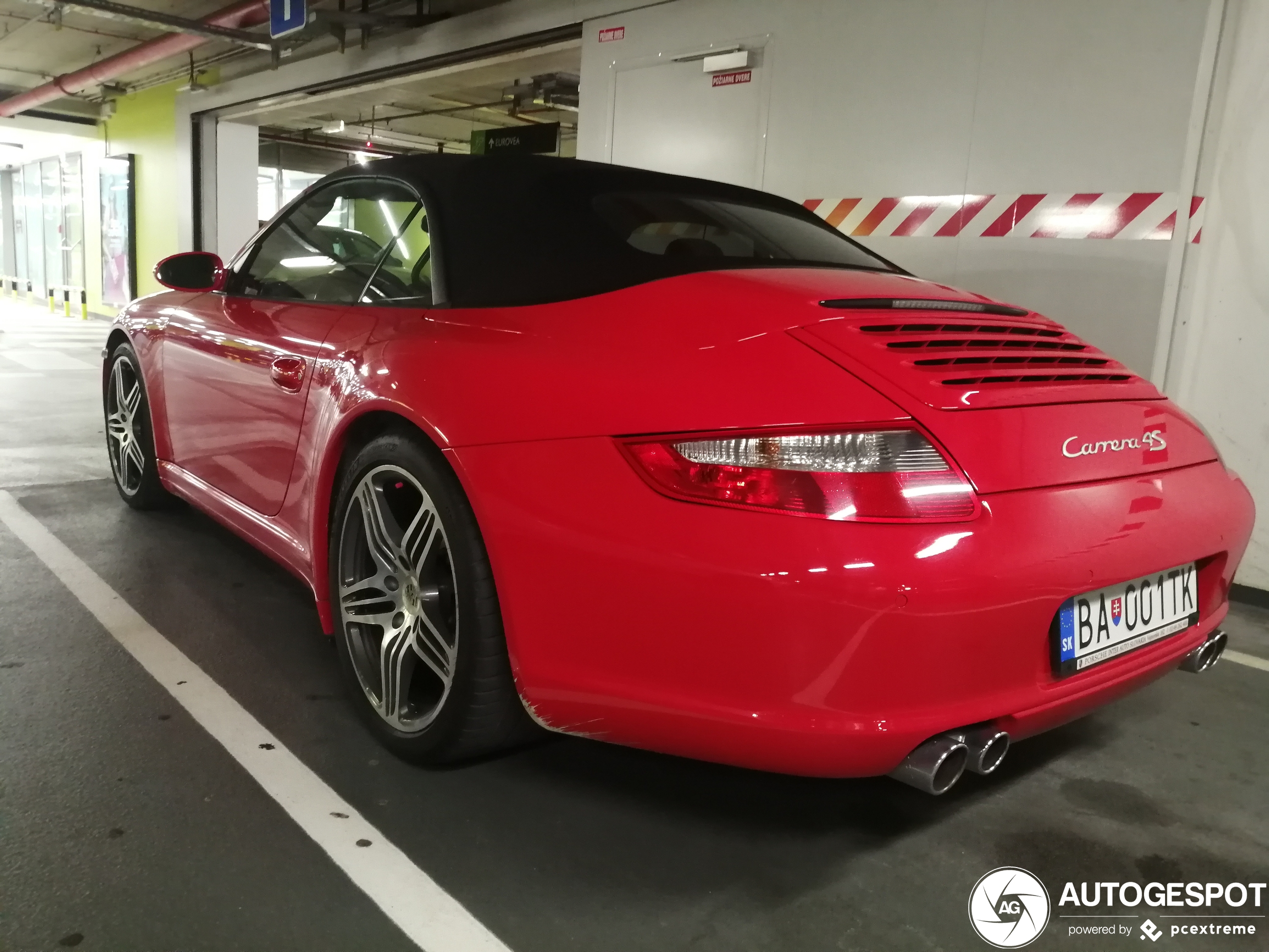 Porsche 997 Carrera 4S Cabriolet MkI