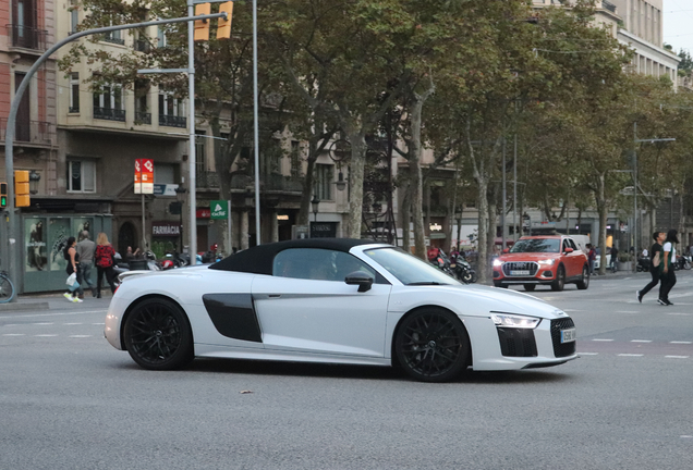 Audi R8 V10 Plus Spyder 2017