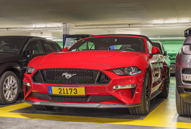 Ford Mustang GT Convertible 2018