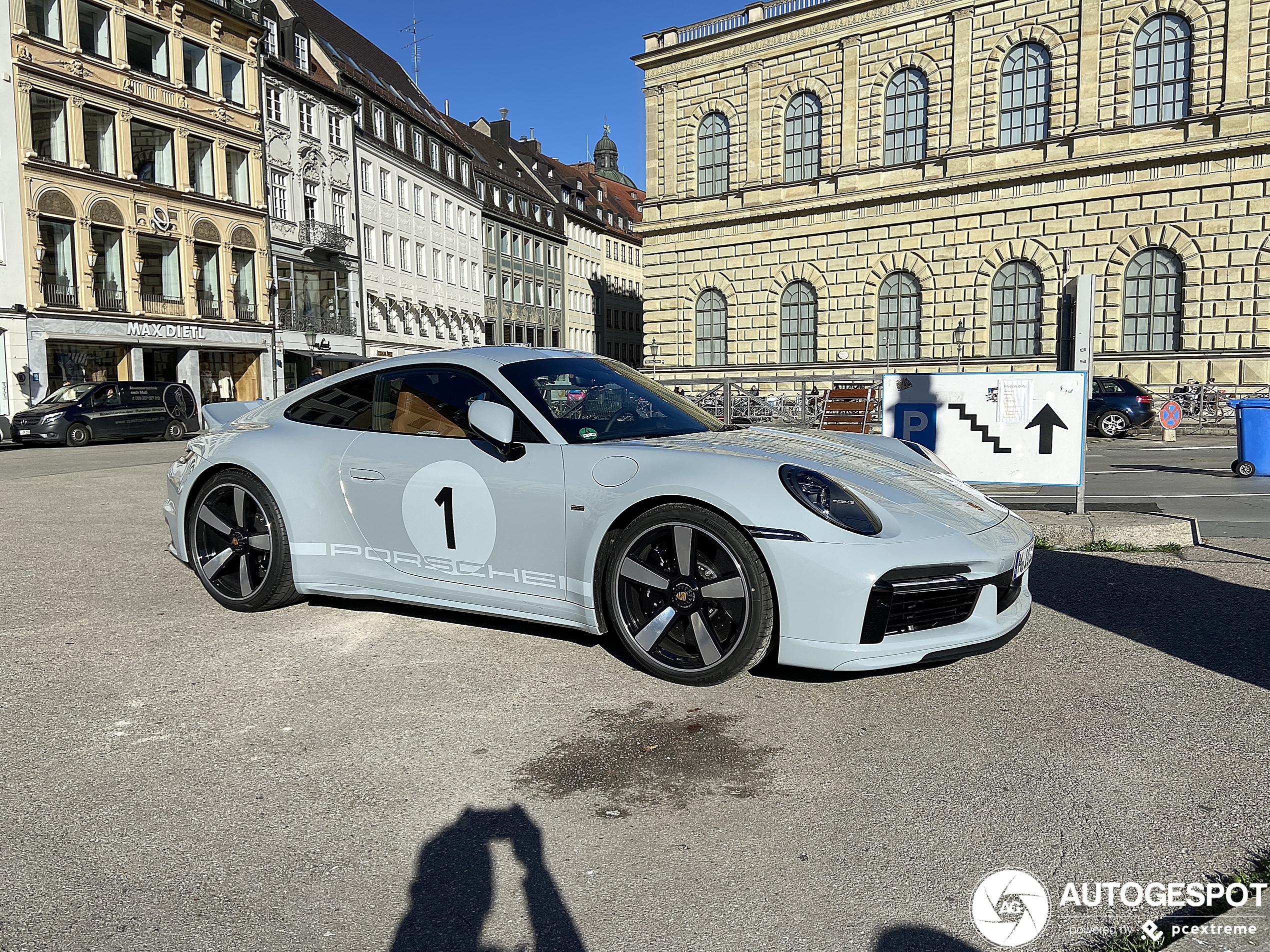 Three times the new Porsche 992 Sport Classic