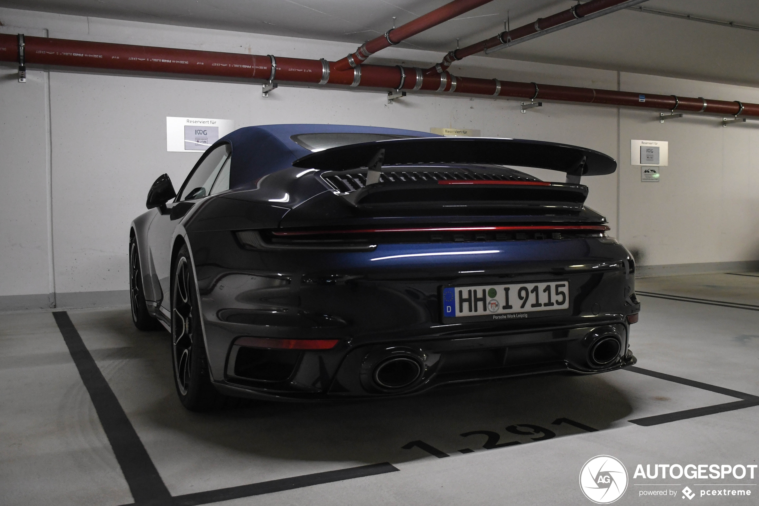 Porsche 992 Turbo S Cabriolet