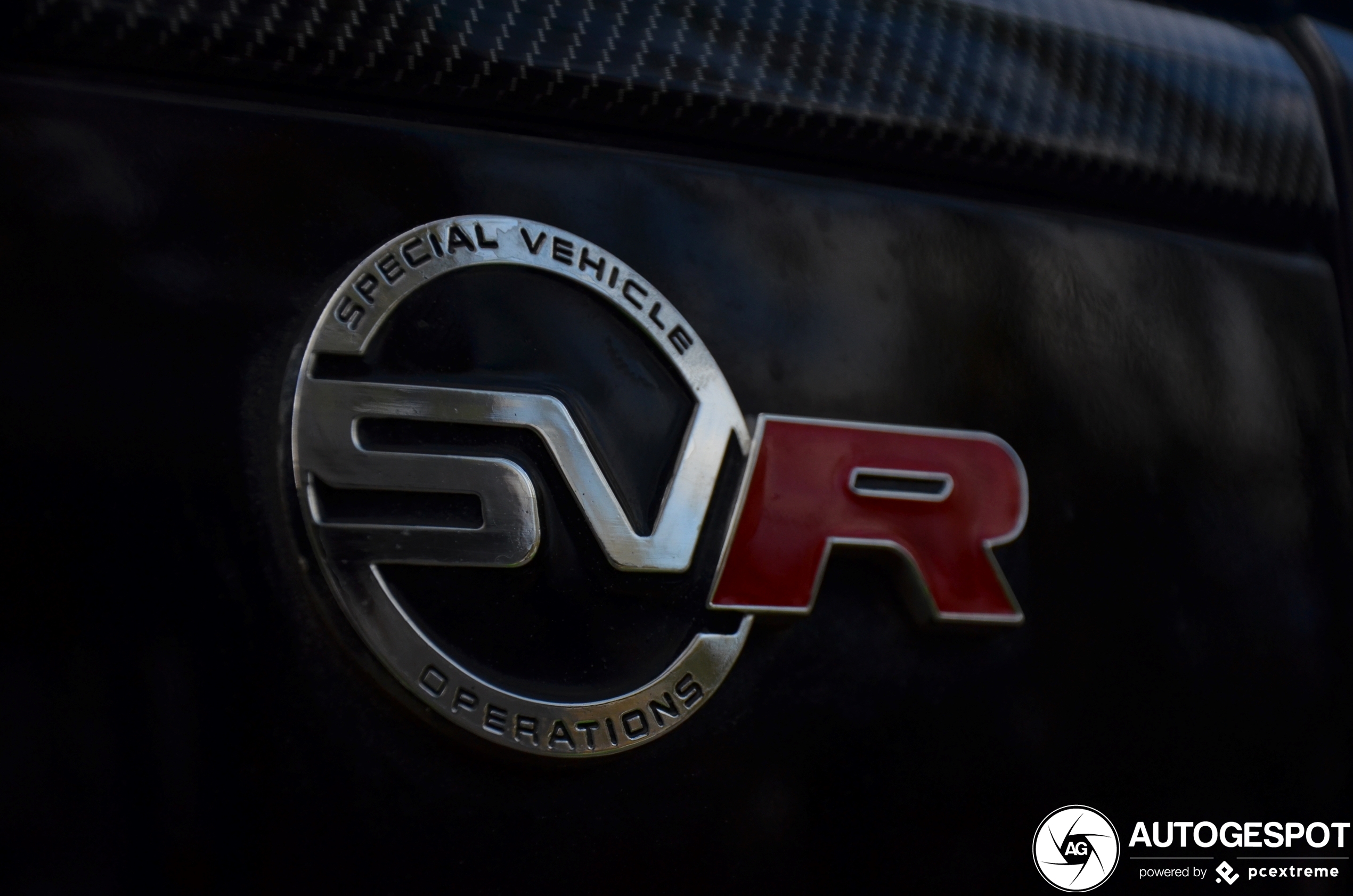 SVR Badge Aufkleber Land Rover in Vahr - Neue Vahr Nord
