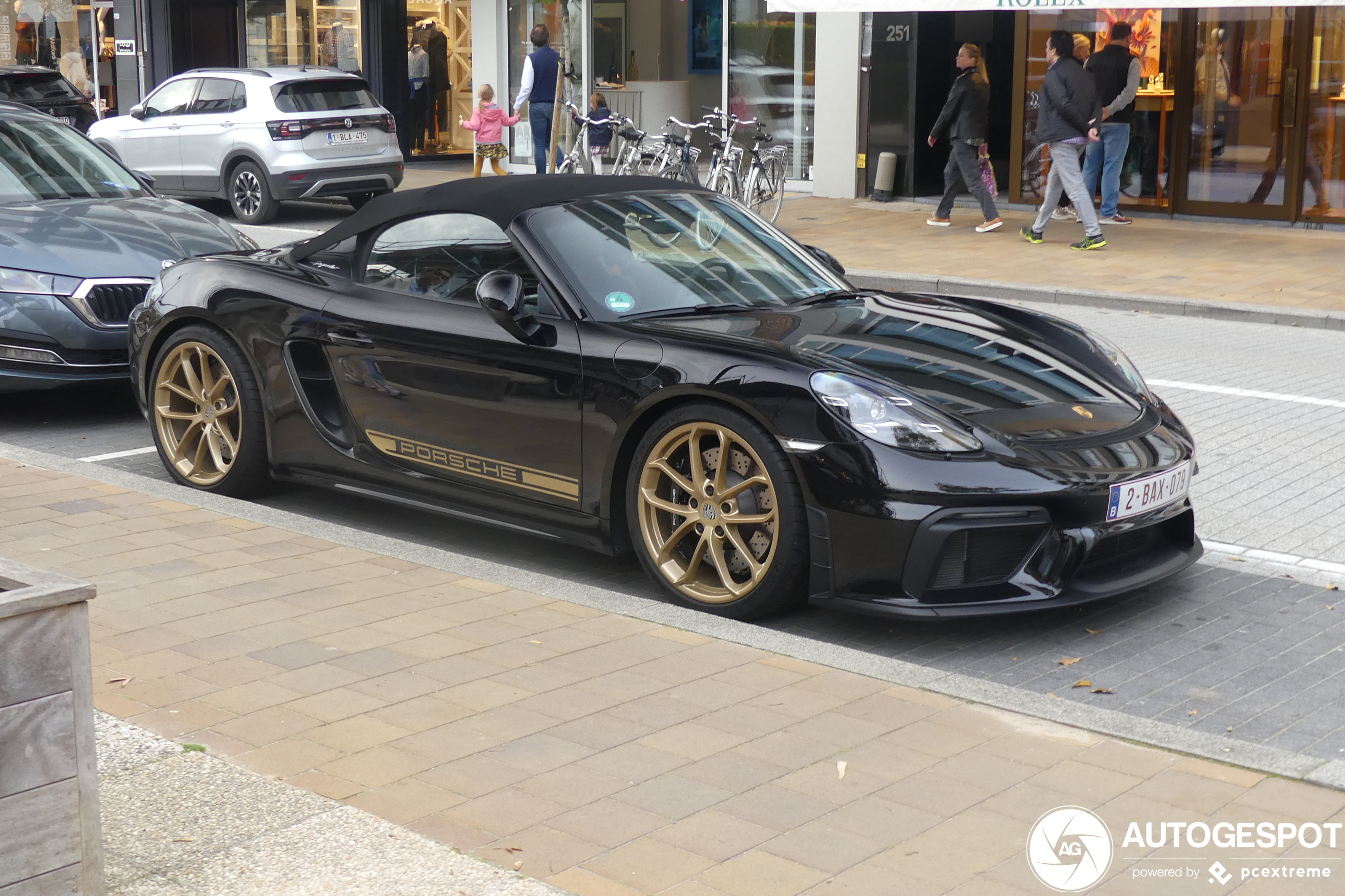 Porsche 718 Spyder Black Carbon Edition 1 of 3