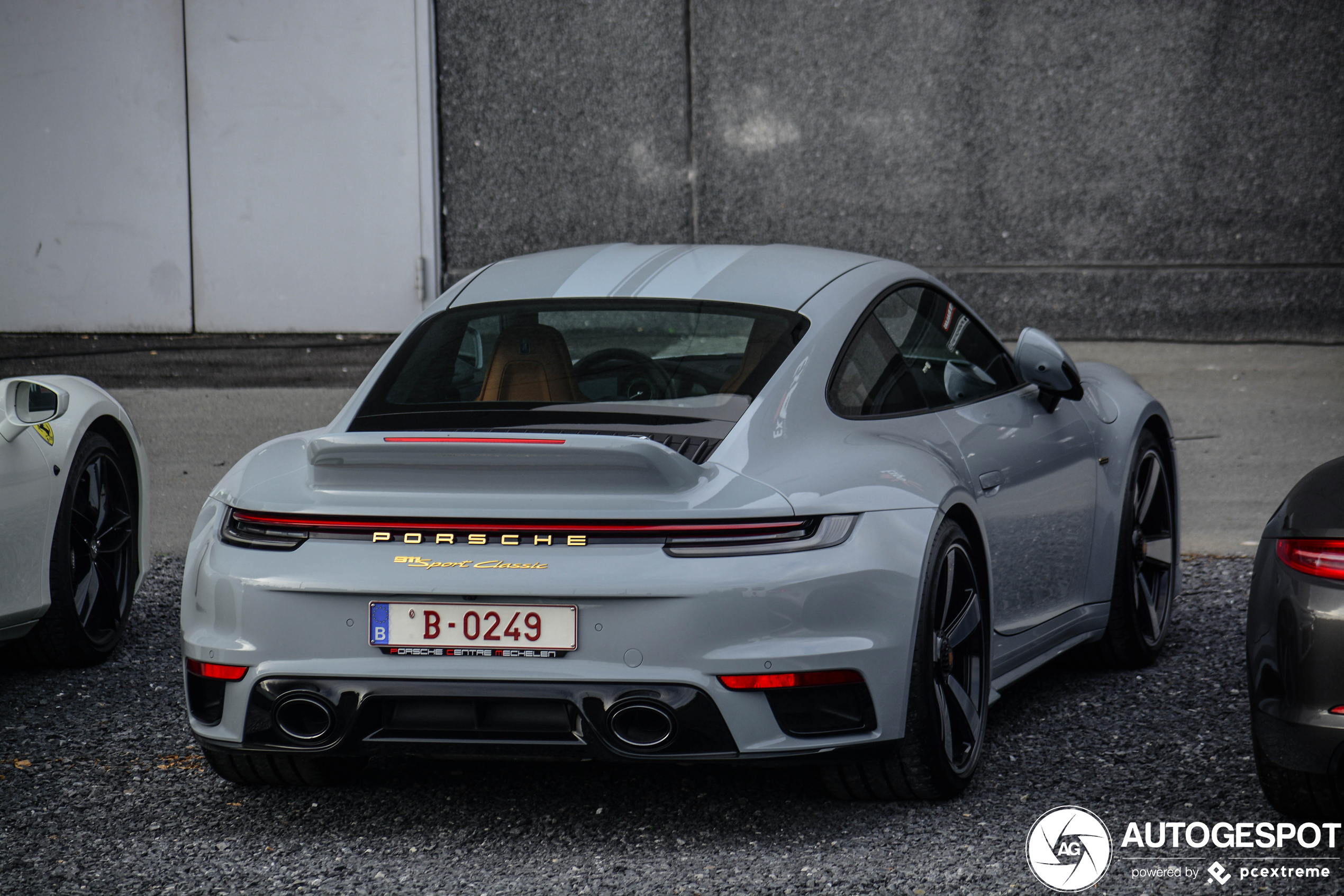 Three times the new Porsche 992 Sport Classic