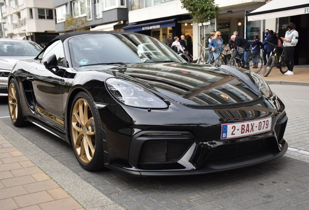 Porsche 718 Spyder Black Carbon Edition 1 Of 3