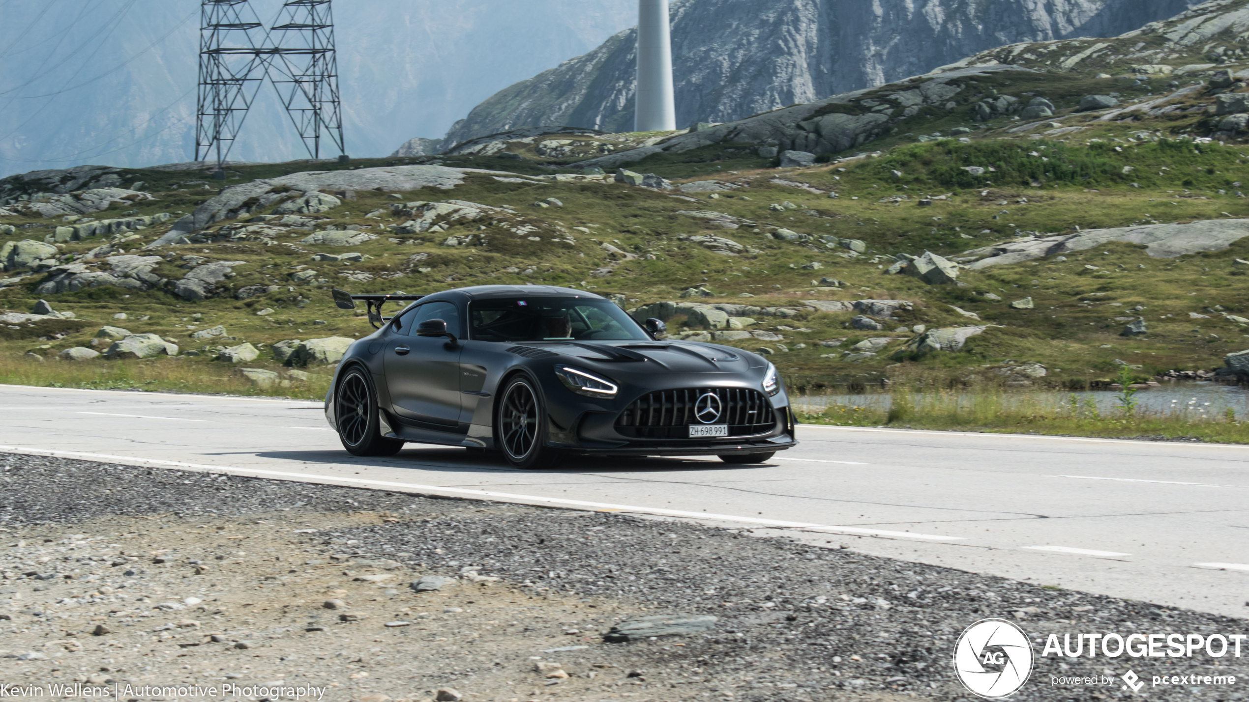 Mercedes-AMG GT Black Series neemt de toeristische route