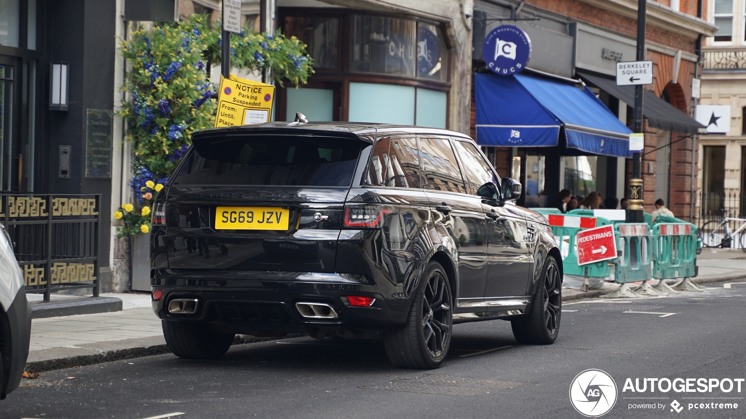 Land Rover Range Rover Sport SVR 2018