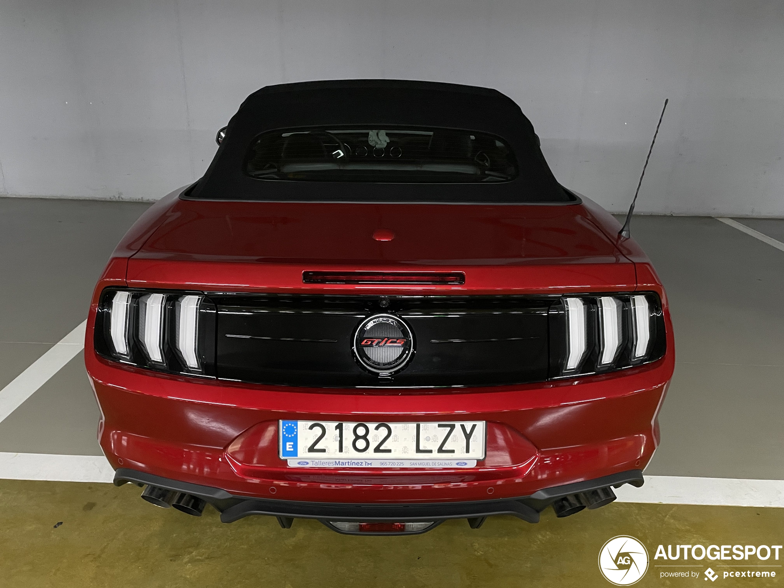 Ford Mustang GT California Special Convertible 2018