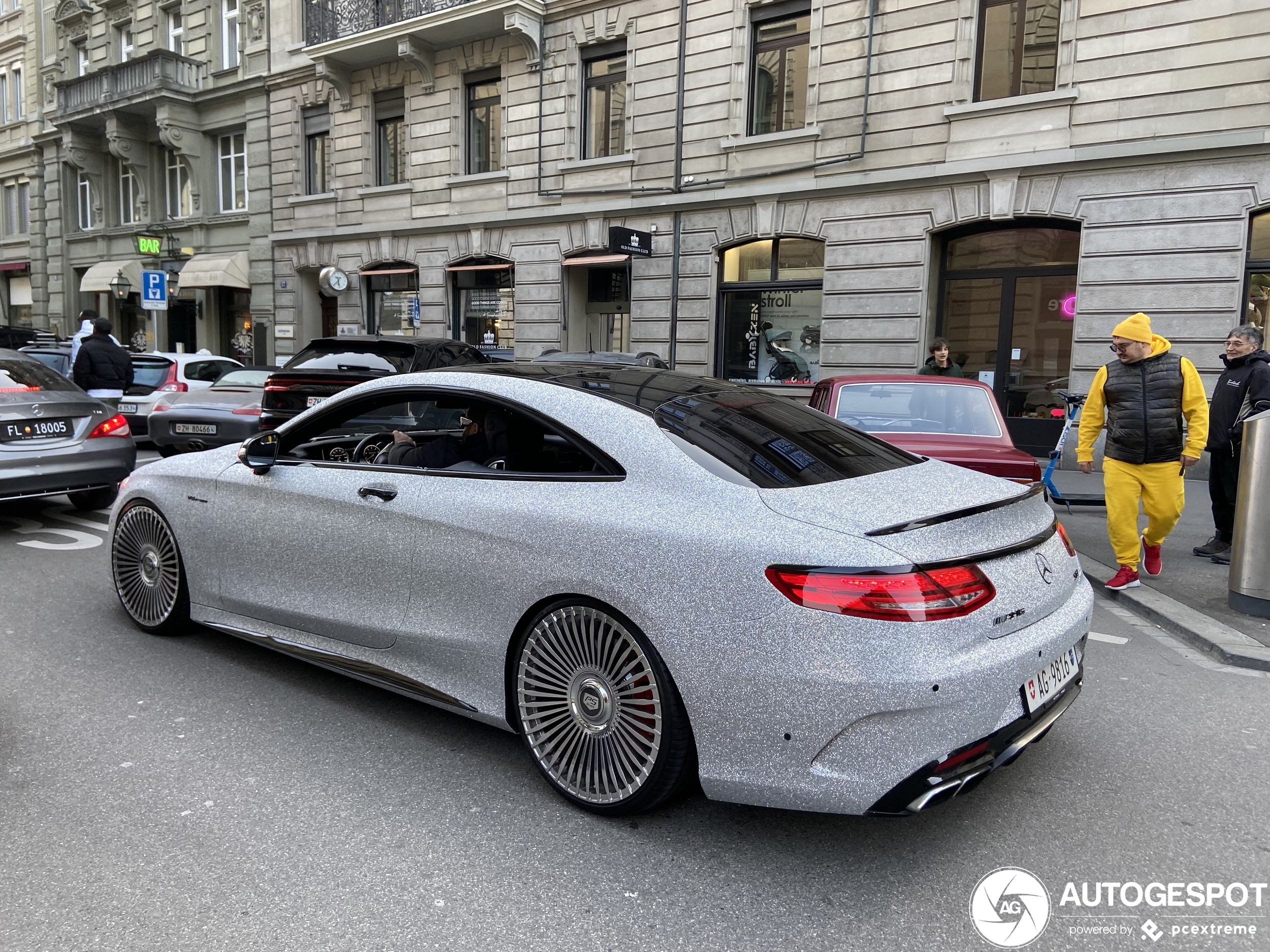 Letterlijk schitterend: Mercedes-AMG S 63 heeft bijzondere wrap